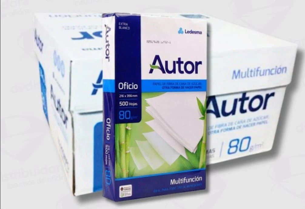 RESMA AUTOR OFICIO 80 GR X 500 HOJAS