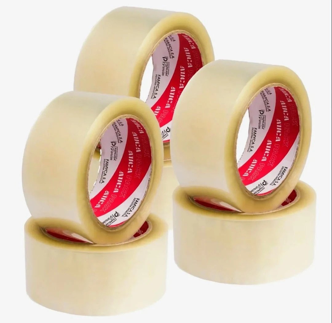 Cinta Adhesiva embalar transp./marron 48mm x 50mts auca