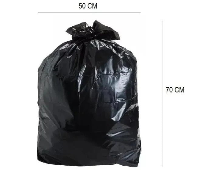 Bolsa para residuos 50x70 negra x 50u.