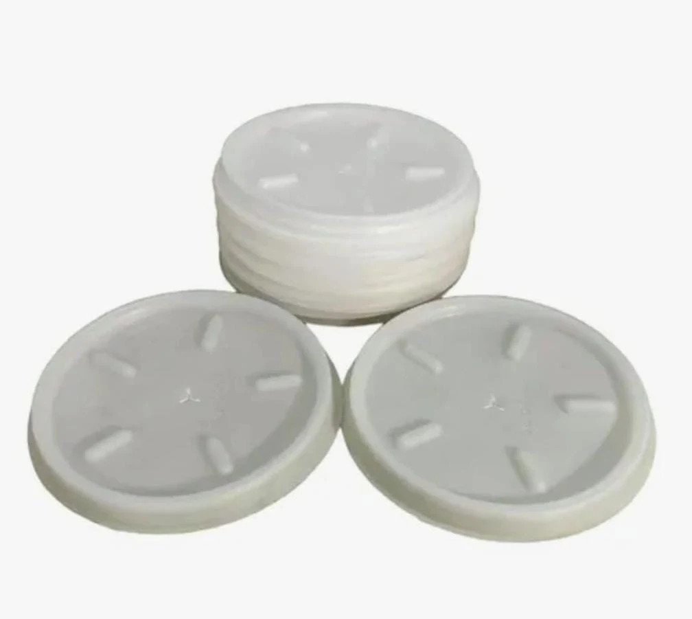 Tapa para vaso térmico 300 cc. x 100 uni  Traslucida