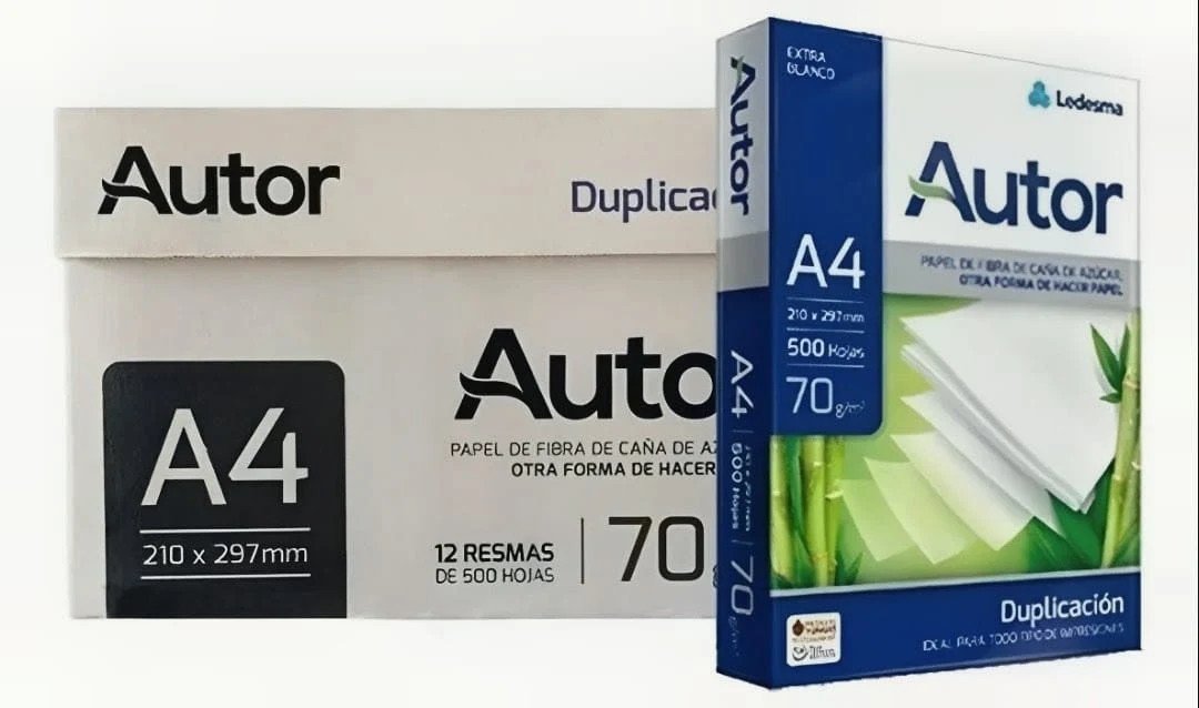 RESMA AUTOR A4 70GR X 500 HOJAS