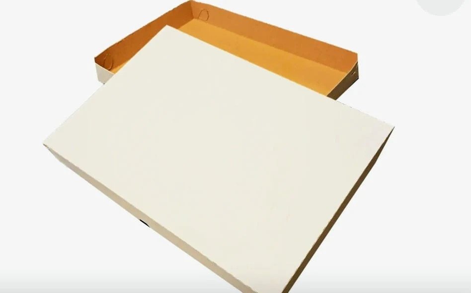 Caja raviol cartón x100u. (trae 100 tap. y 100 bas.)