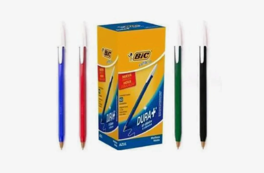 Bolígrafo bic opaco medio (colores azul, rojo, negro y verde)